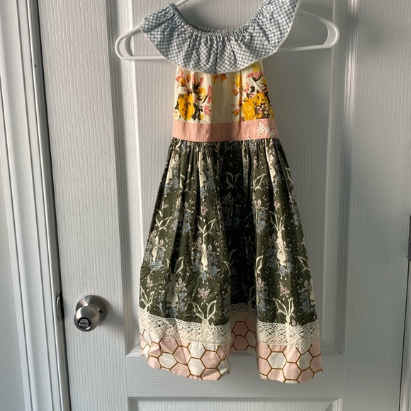 Matilda Jane Other - Matilda Jane Platinum Bunny Design Dress Limited Edition